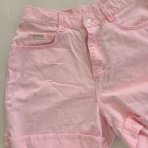 Riders by Lee high waist shorts pink